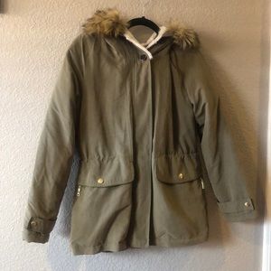 Love Tree utility jacket olive/green